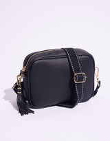 Zoe Crossbody Bag - Black on Black