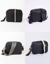 Zoe Crossbody Bag - Black on Black