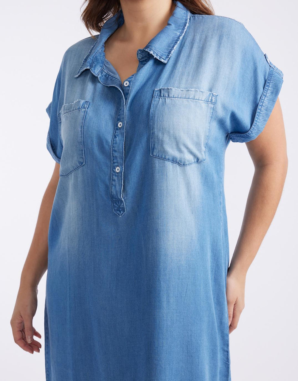 Buy Amber Vintage Denim Dress - Chambray White & Co. for Sale Online United States | White & Co. Buy Amber Vintage Denim Dress - Chambray White & Co. for Sale Online United States | White & Co.