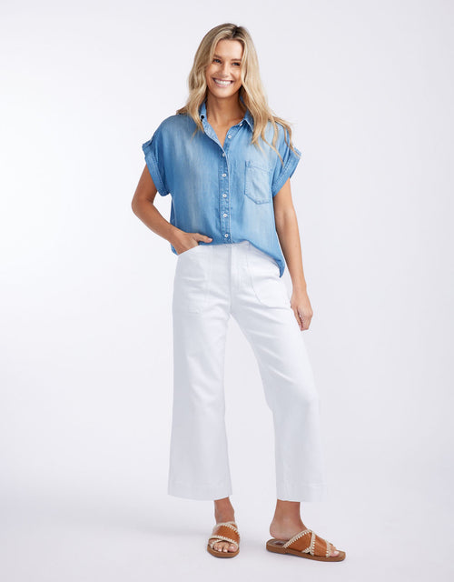 white-co-amber-vintage-denim-short-sleeve-shirt-chambray-womens-clothing