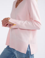 Atelier Wool Cashmere Knit - Ice Pink