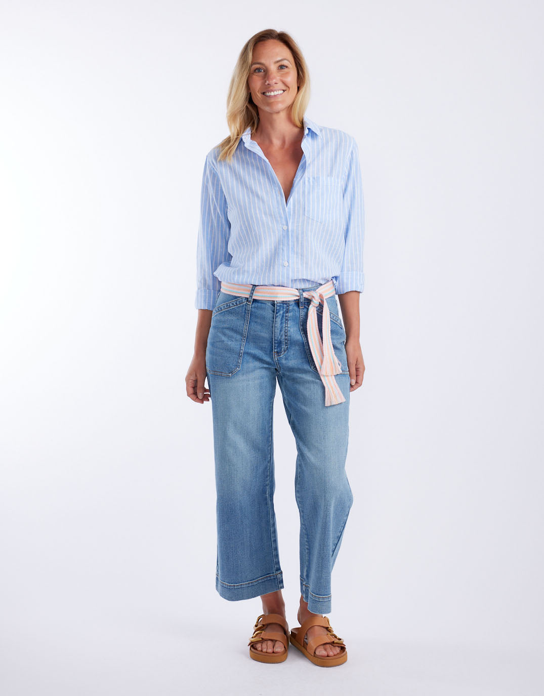 white-co-ava-beach-shirt-blue-white-stripe-womens-clothing