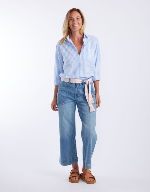 white-co-ava-beach-shirt-blue-white-stripe-womens-clothing