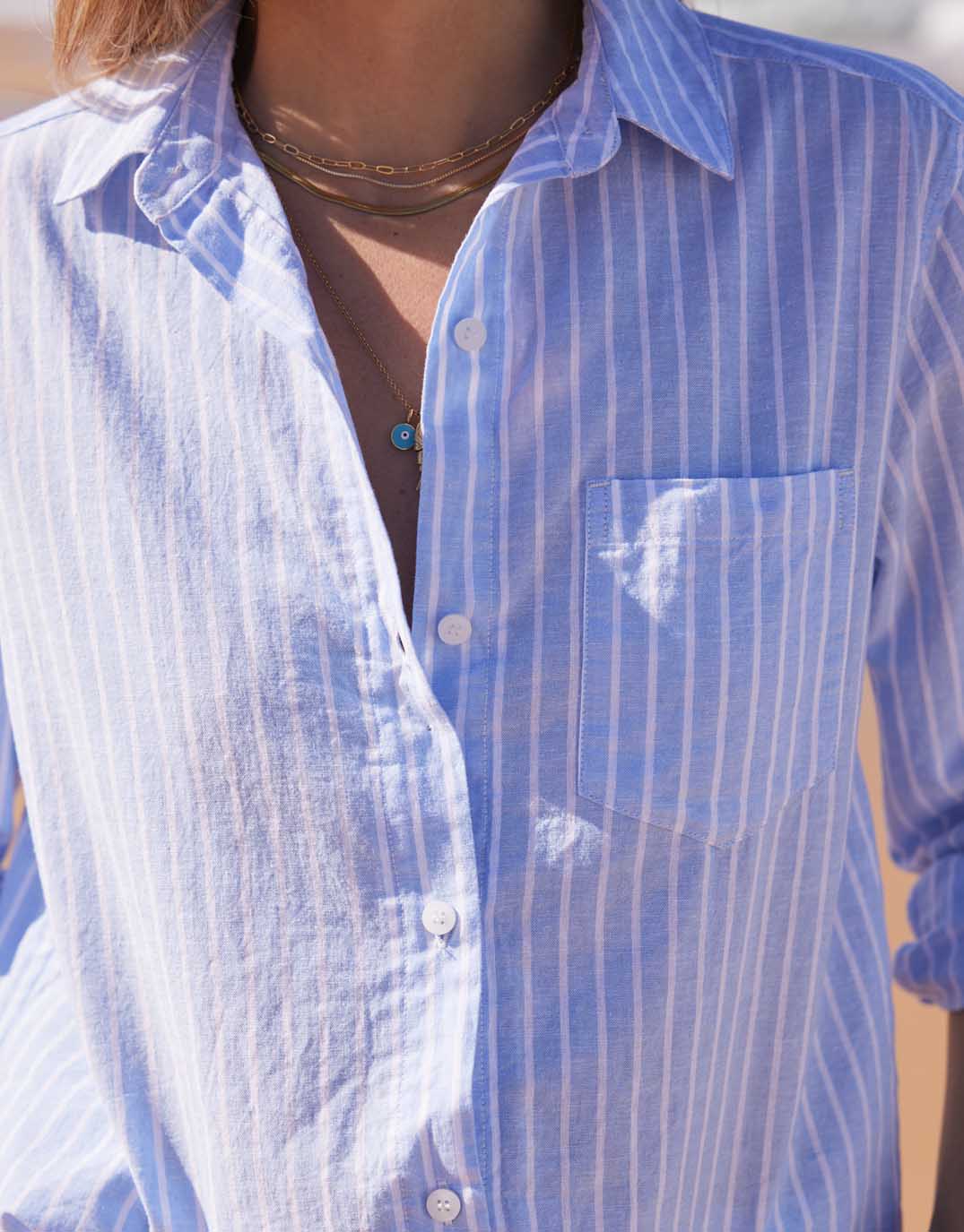 white-co-ava-beach-shirt-blue-white-stripe-womens-clothing