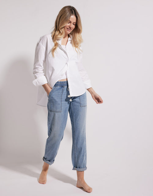 Beach Comber Pant - Mid Wash