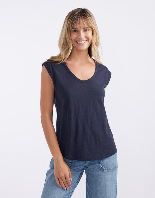 white-co-cali-scoop-tank-navy-womens-clothing