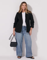 Catalina Wide Leg Jeans - Mid Wash