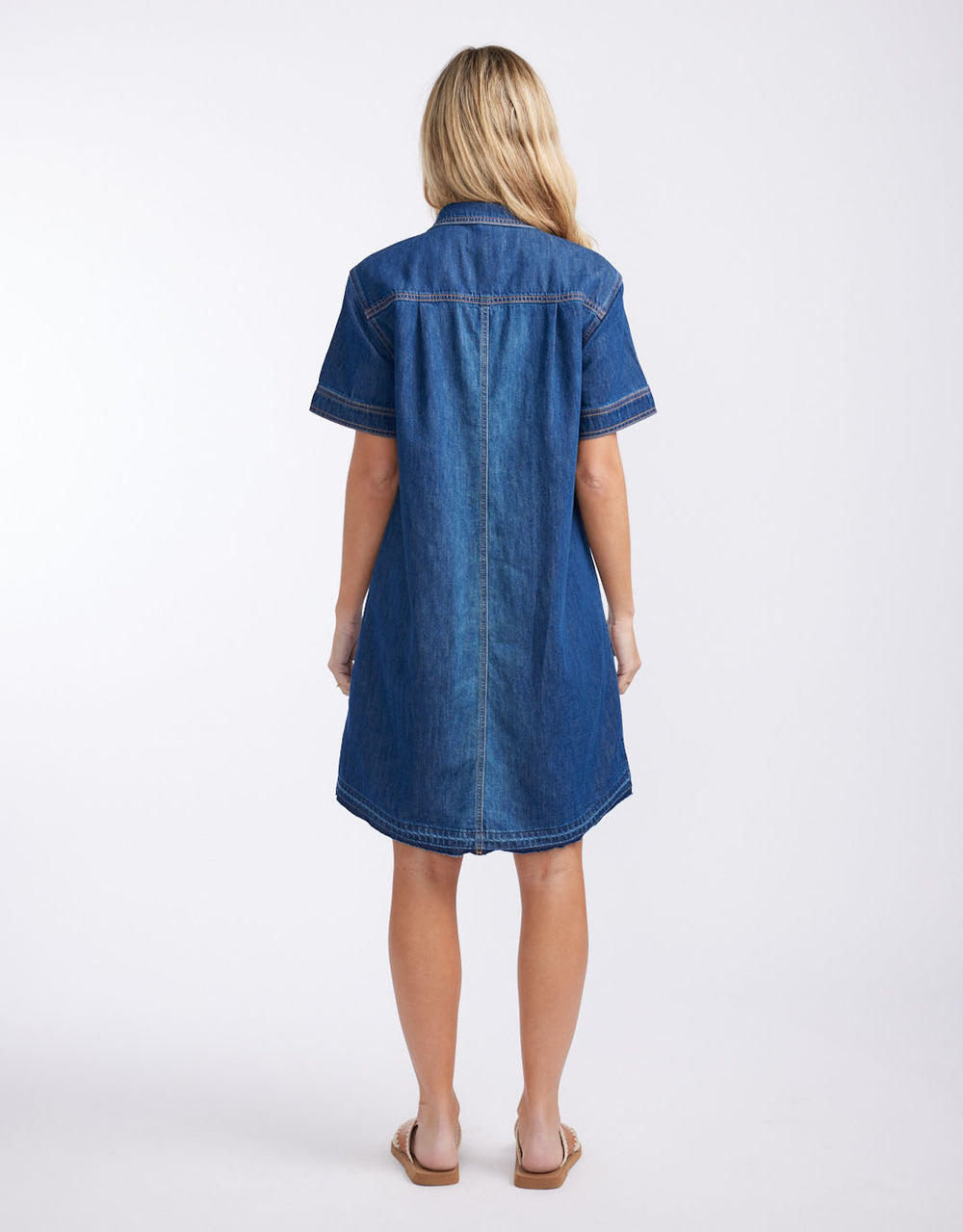 Buy Claudia Denim Dress - Dark Wash White & Co. for Sale Online United States | White & Co. Buy Claudia Denim Dress - Dark Wash White & Co. for Sale Online United States | White & Co.