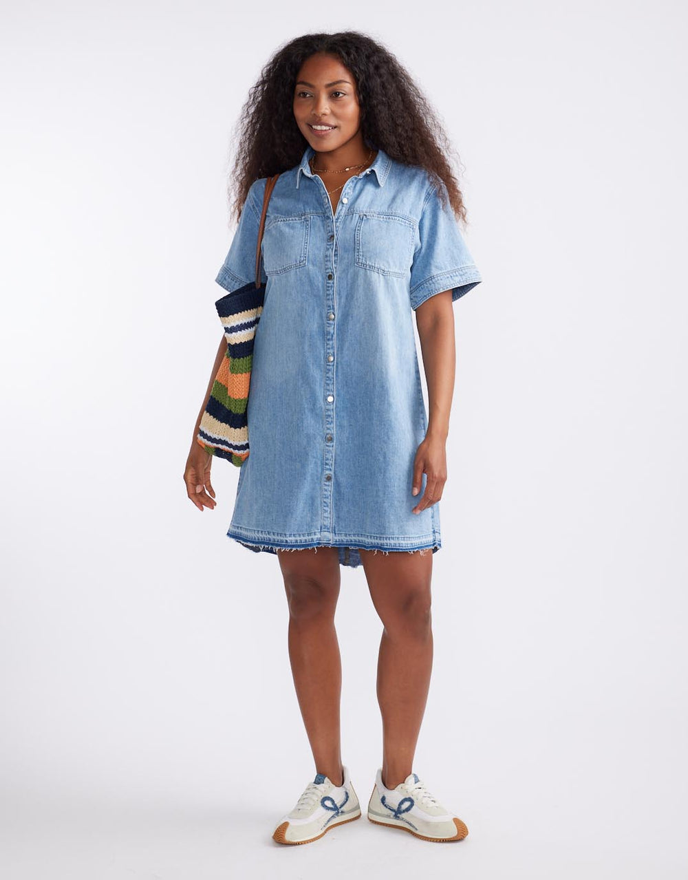 Buy Claudia Denim Dress - Mid Wash White & Co. for Sale Online United States | White & Co. Buy Claudia Denim Dress - Mid Wash White & Co. for Sale Online United States | White & Co.