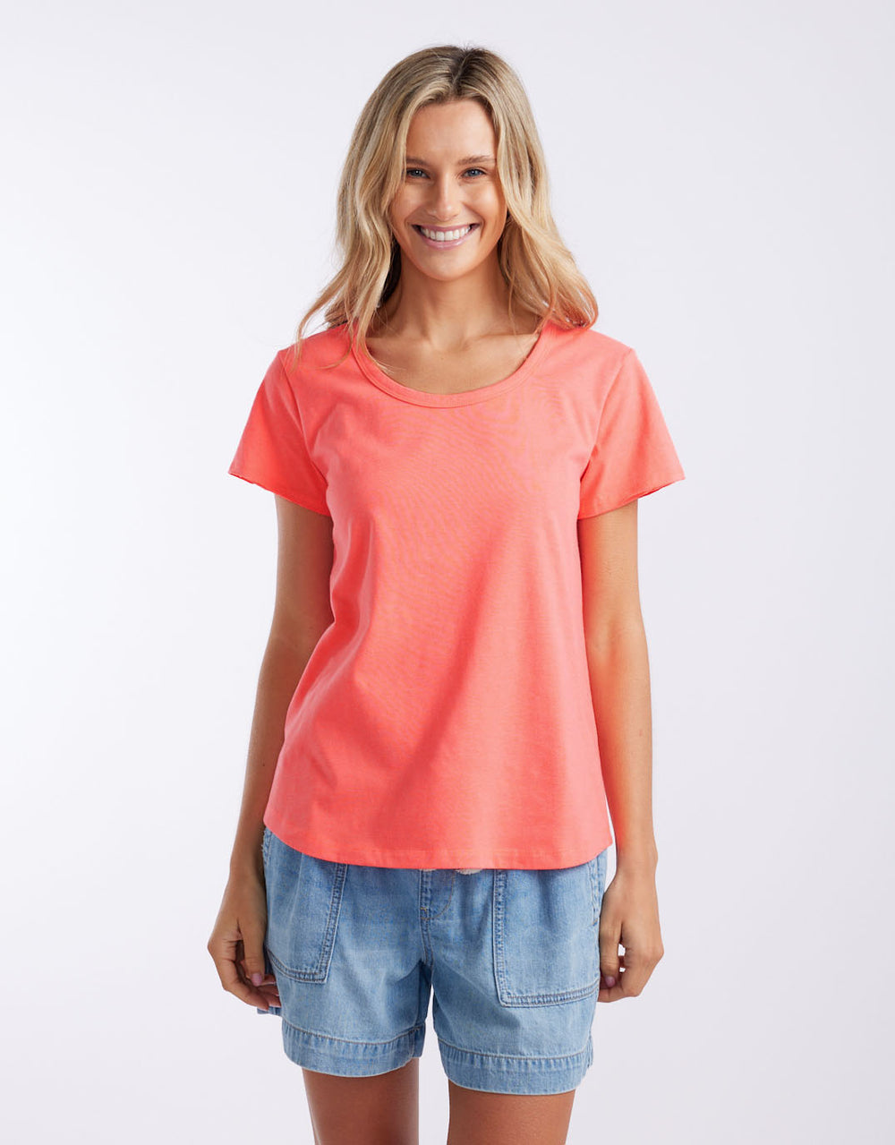 white-co-club-tropez-round-neck-tee-watermelon-womens-clothing