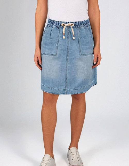 Coco Denim Skirt - Mid Wash