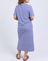 Merry Tee Dress - Ocean Blue