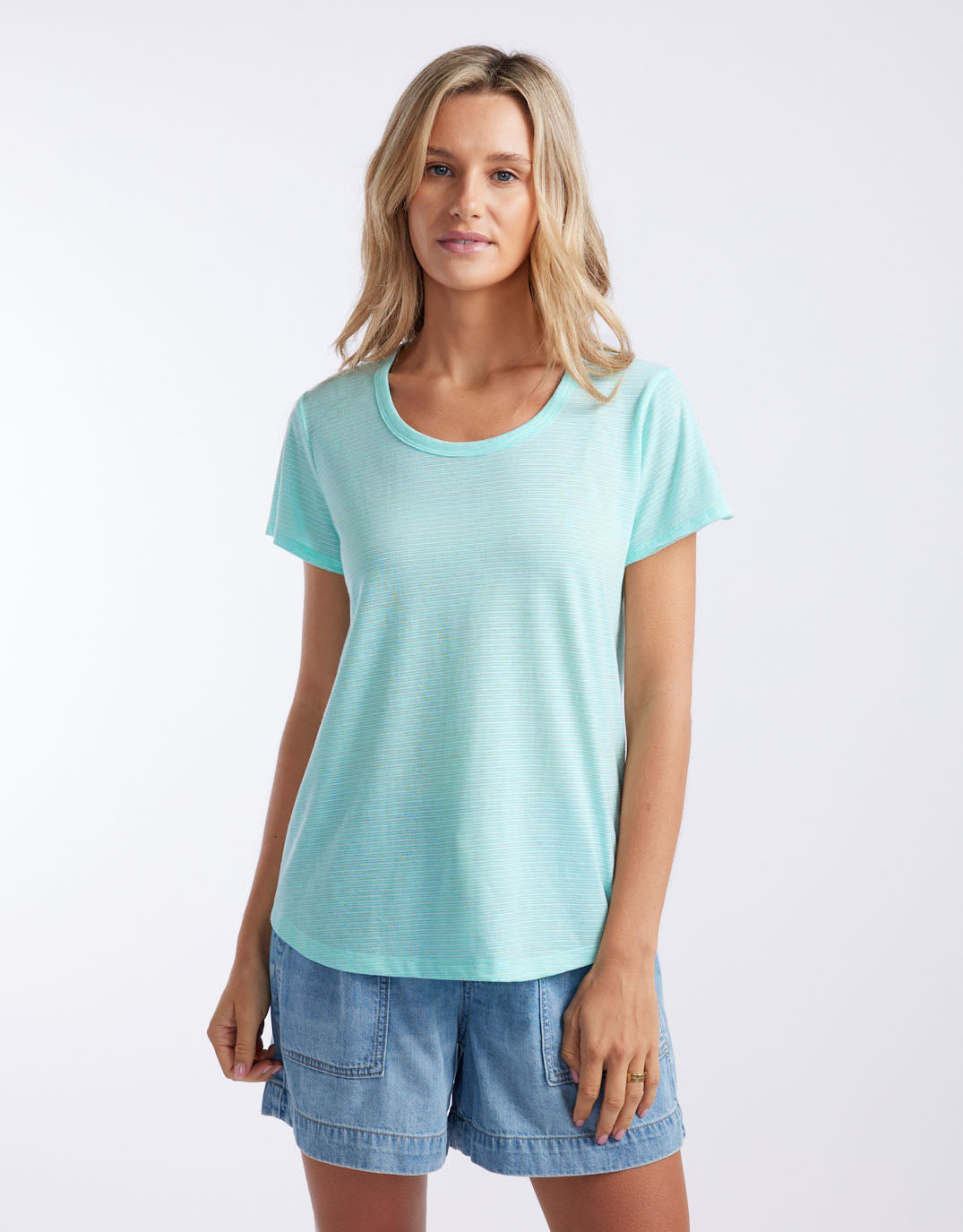 white-co-gelati-stripe-round-neck-tee-seaglass-womens-clothing
