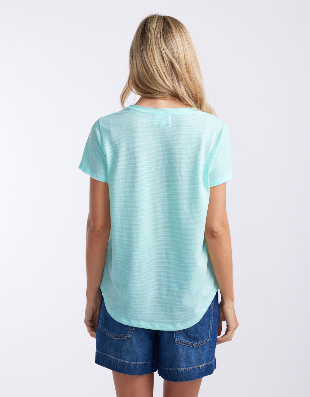 white-co-gelati-stripe-vee-neck-tee-seaglass-womens-clothing