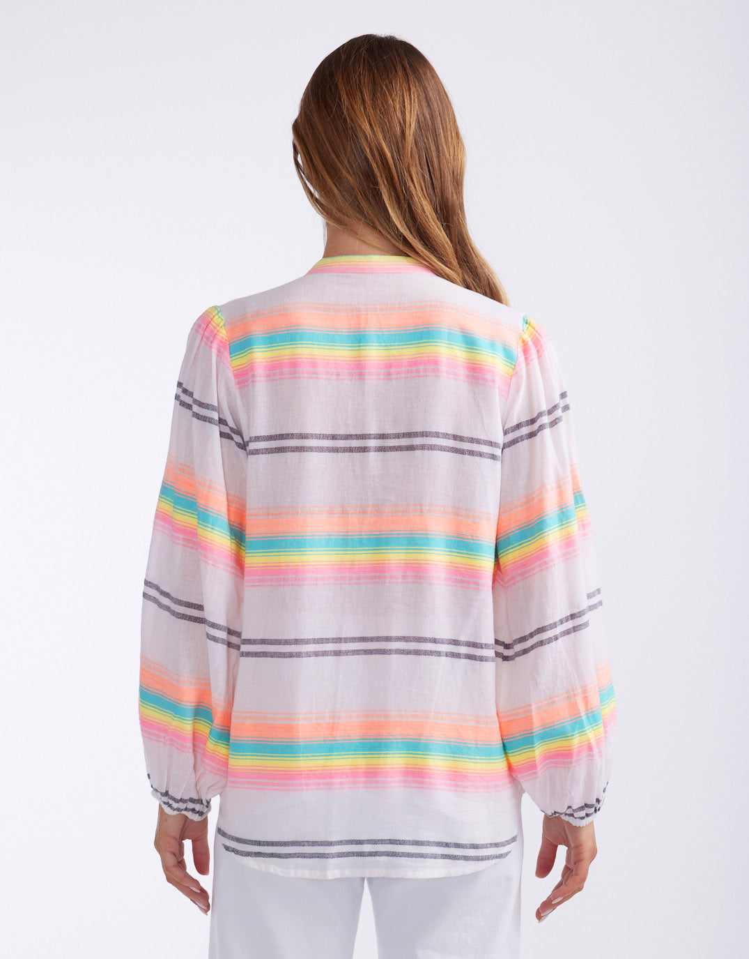 white-co-malibu-blouse-neon-rainbow-womens-clothing