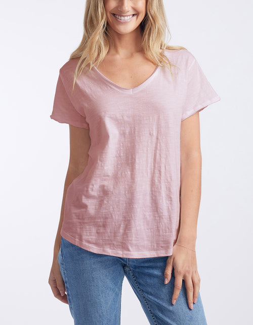 Original V Neck T-Shirt - Dusty Rose