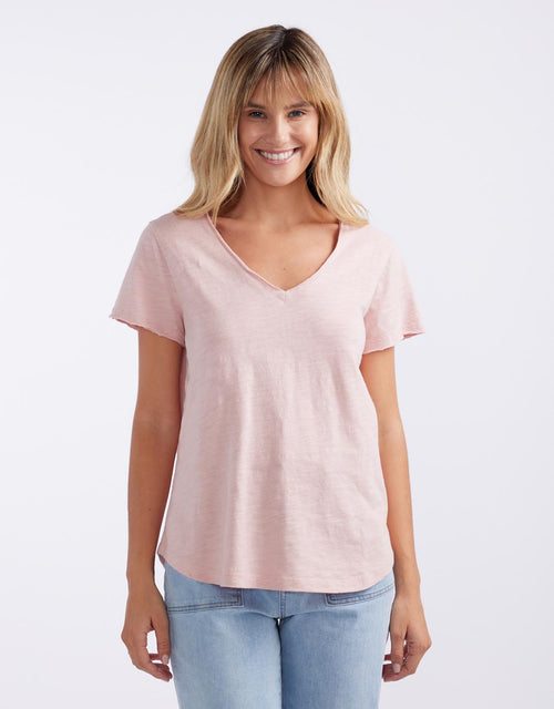 Original V Neck T-Shirt - Dusty Rose