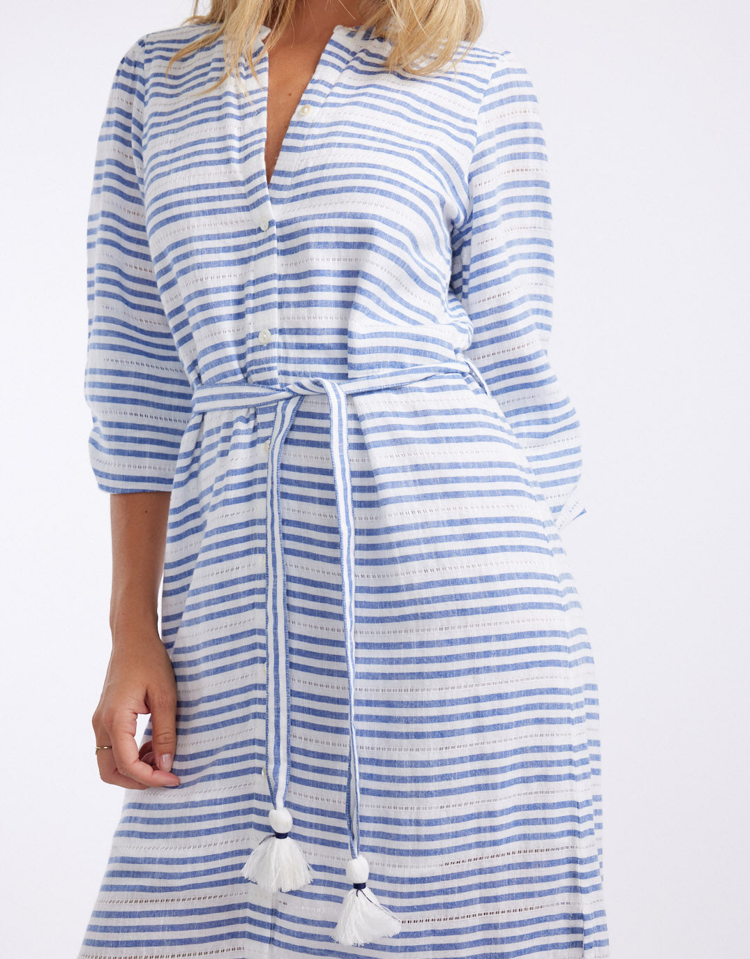 white-co-palm-island-dress-blue-white-stripe-womens-clothing