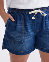 Coco Denim Short - Dark Wash