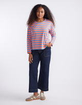 white-co-relaxed-long-sleeve-t-shirt-melon-denim-stripe-womens-clothing