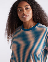 white-co-relaxed-tee-teal-peach-stripe-womens-clothing