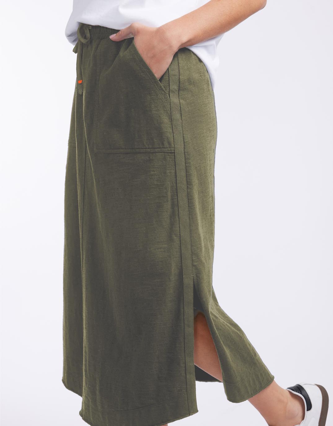 white-co-signature-midi-skirt-khaki-womens-clothing