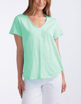 white-co-summer-vee-tee-honeydew-mint-womens-clothing