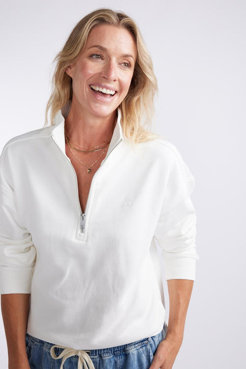 white-co-unwind-half-zip-sweater-white-womens-clothing