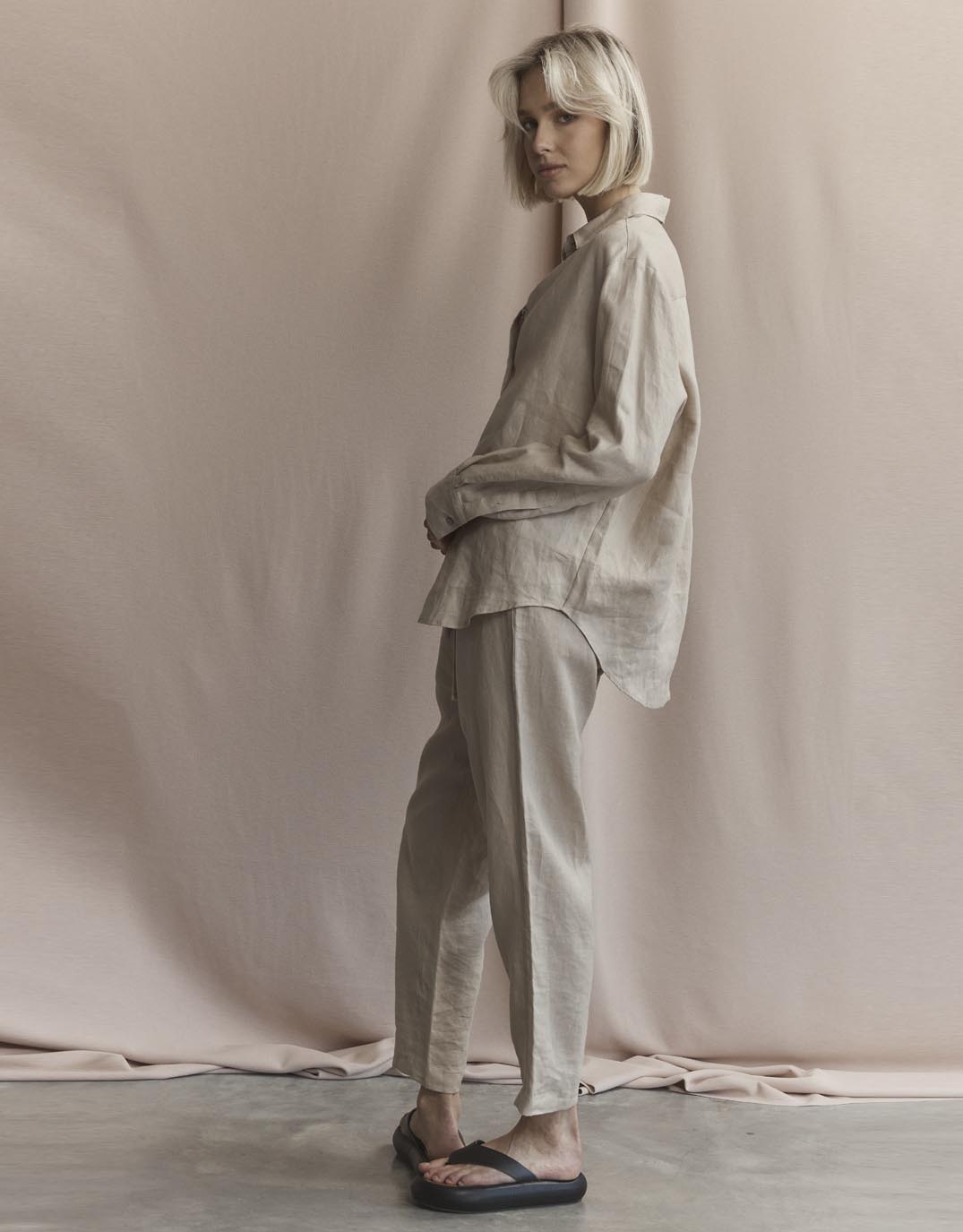 Abigail Pant - Oatmeal