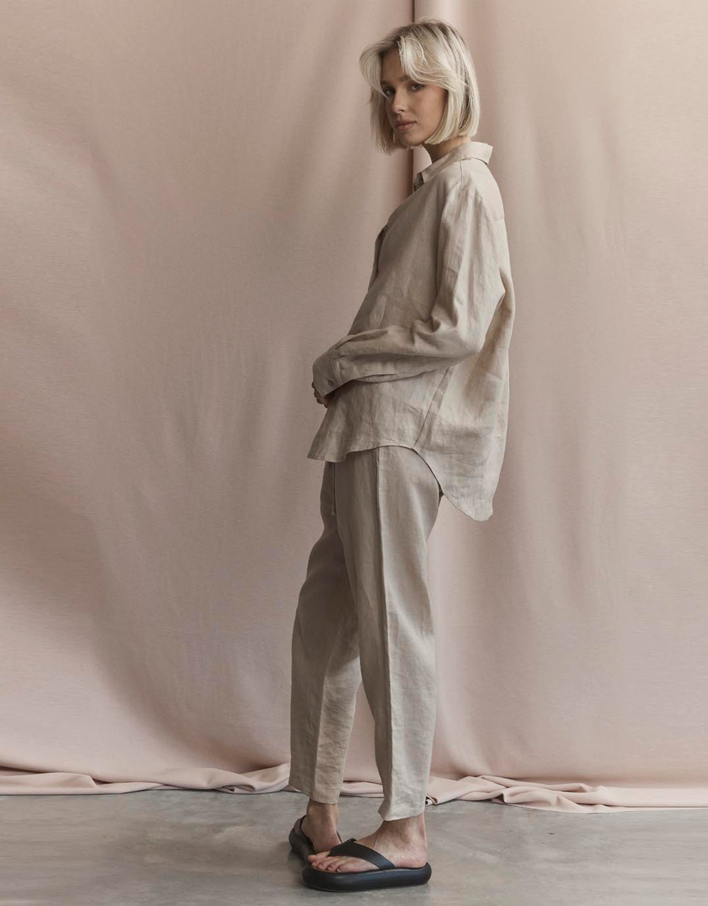 Abigail Pant - Oatmeal