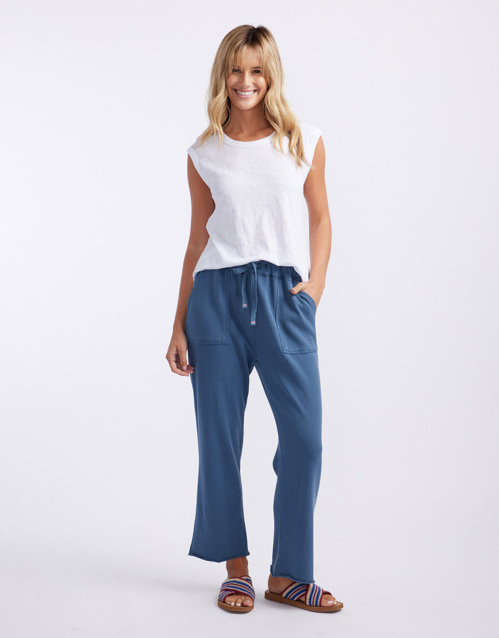 white-co-raw-edge-lounge-pant-denim-womens-clothing