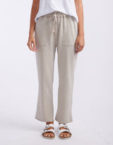 white-co-raw-edge-lounge-pant-stone-womens-clothing