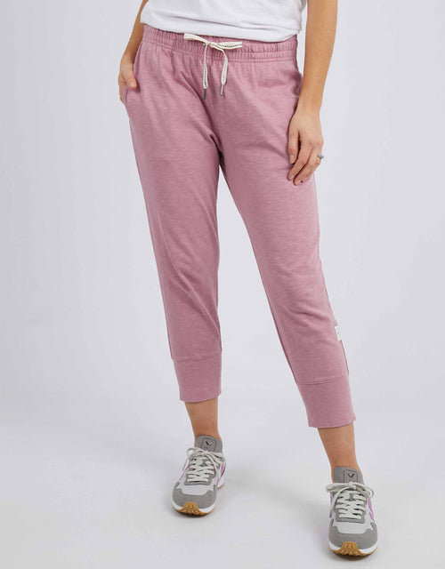 Elm - 3/4 Brunch Pants - Dusty Pink - paulaglazebrook Pants