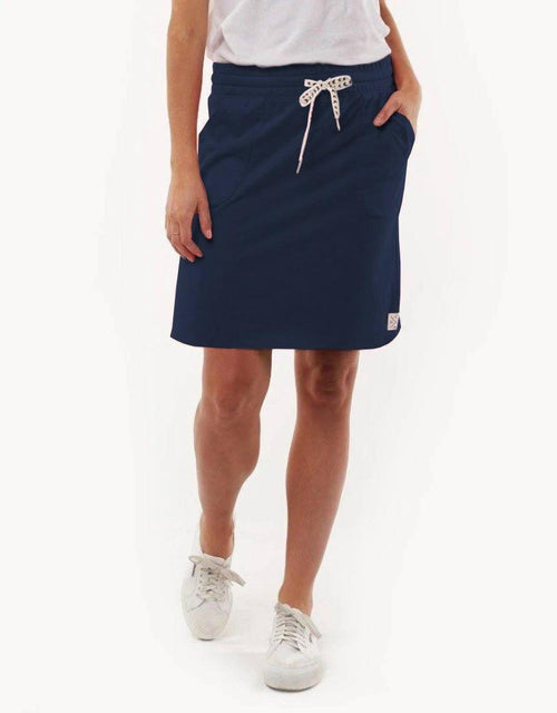 Elm - Cassie Skirt - Navy - paulaglazebrook Skirts