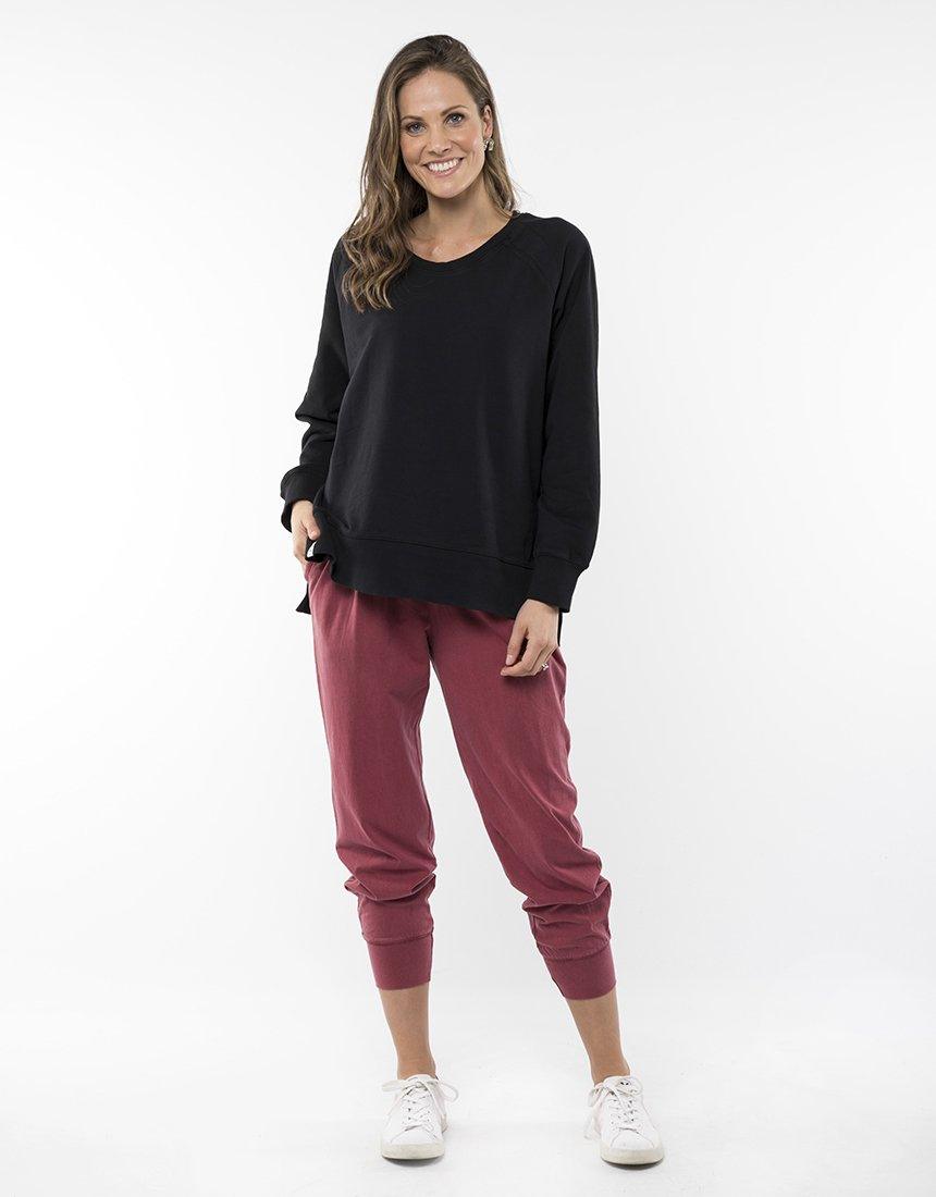 Elm Fundamental Sydney Crew Women's Tops | Cotton Jumper