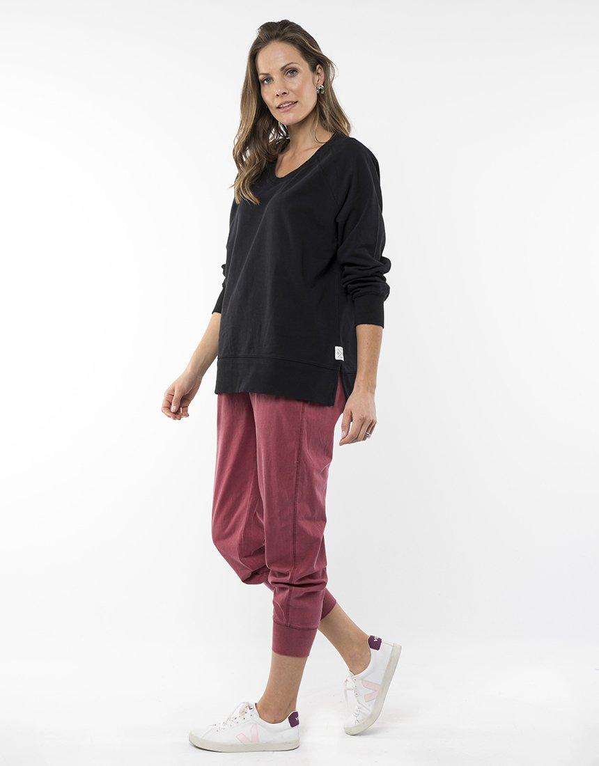Elm Fundamental Sydney Crew Women's Tops | Cotton Jumper