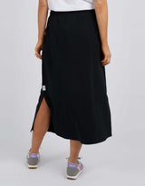 Elm - Travel Skirt - Black - paulaglazebrook Skirts