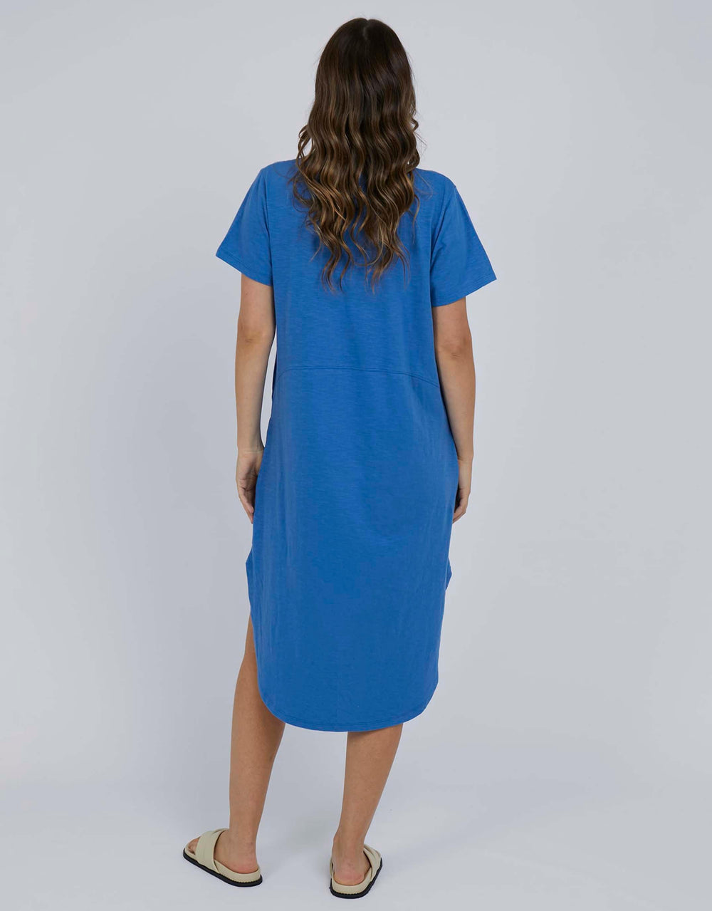Bayley Dress - Blue - paulaglazebrook