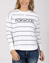 Foxwood Simplified Stripe Crew Women's Tops