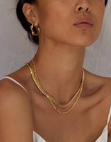 Jolie & Deen - Tamika Chain Necklace - Gold - paulaglazebrook Accessories