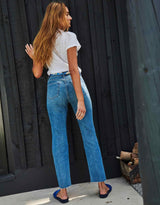Kireina - Sadie Jeans - Abstract - White & Co Living Jeans