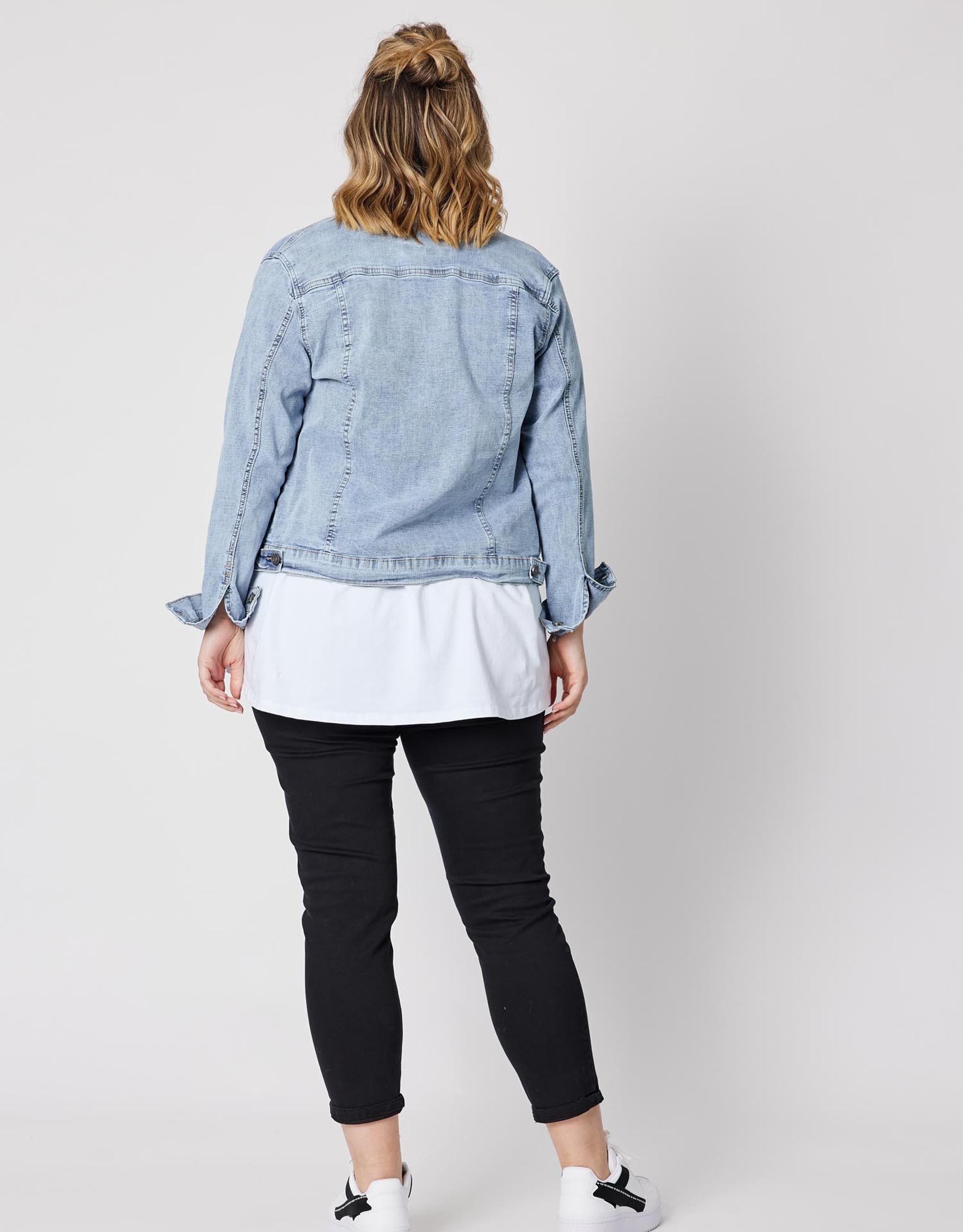 Threadz - Denim Jacket - Denim - White & Co Living Jackets