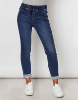 threadz-stripe-cuffed-jogger-denim-womens-clothing