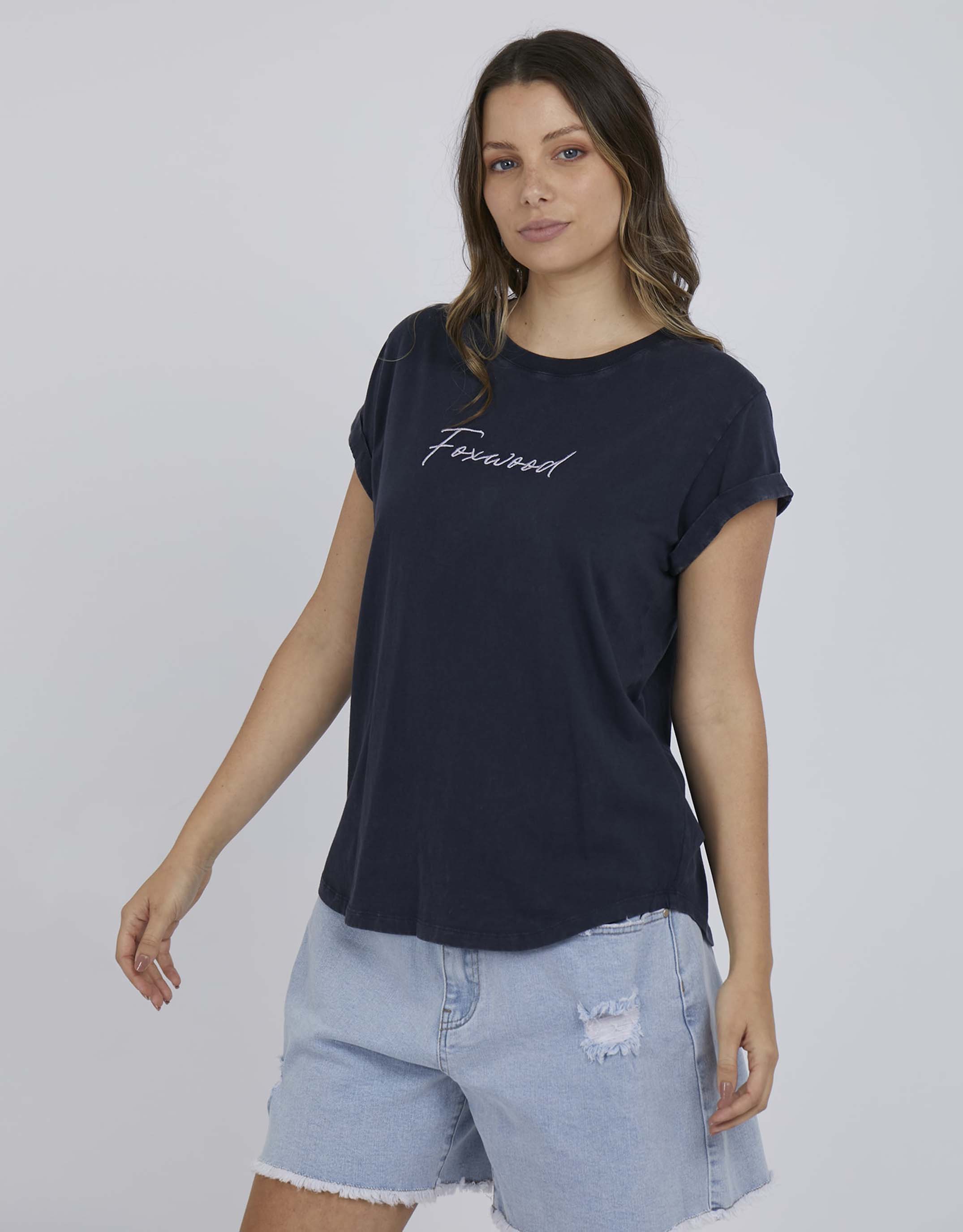 Signature Tee - Navy