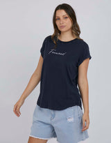 Signature Tee - Navy