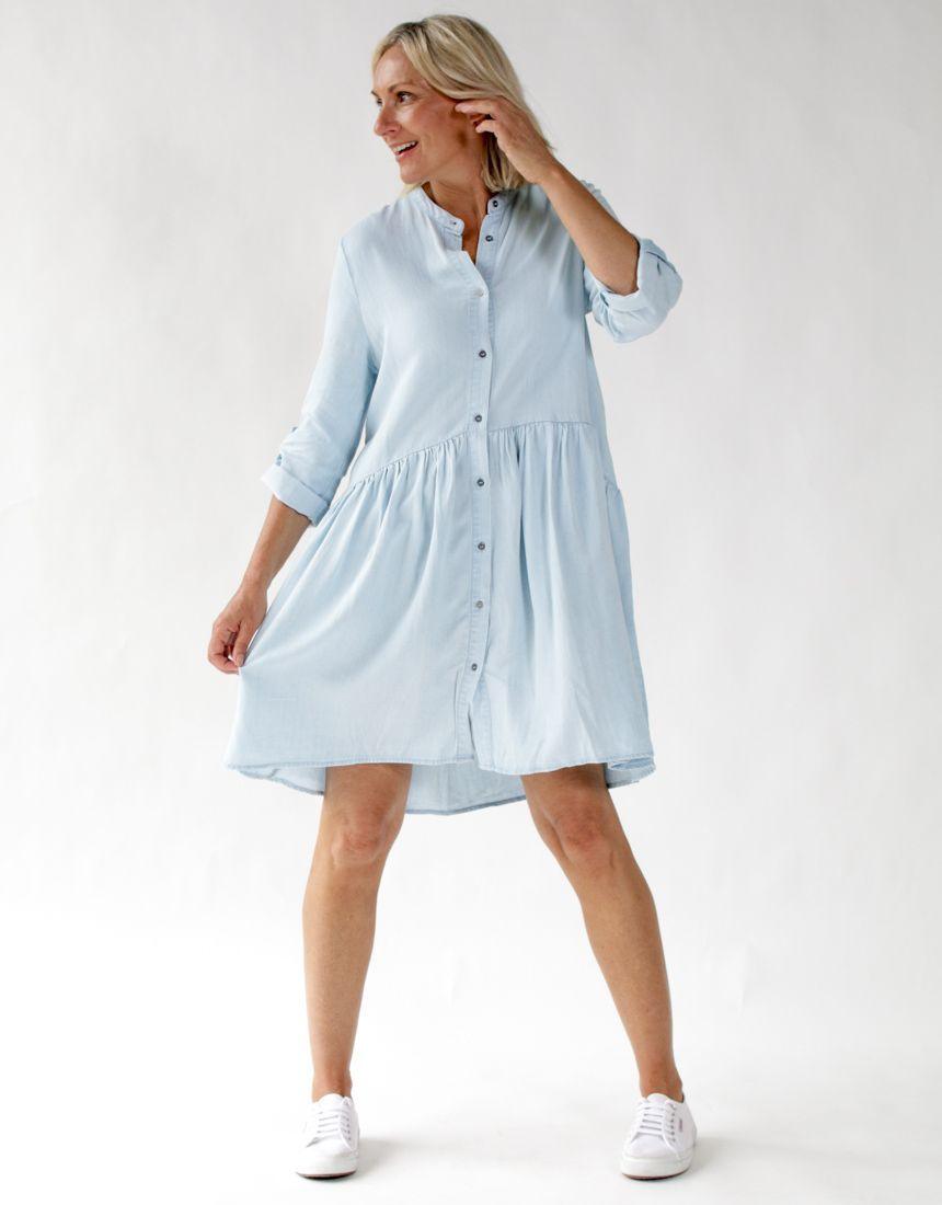 Frankie Dress - Chambray Sass Clothing