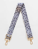 paulaglazebrook. - Leopard Bag Strap - White - paulaglazebrook Accessories