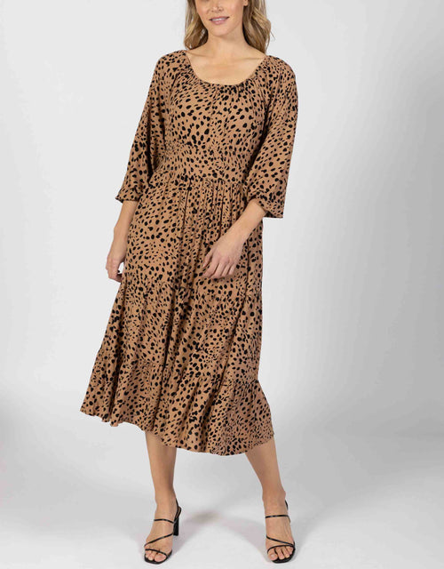 besthomesmaryland. Women's Clothing Sass Clothing Meredith Dress - Animal