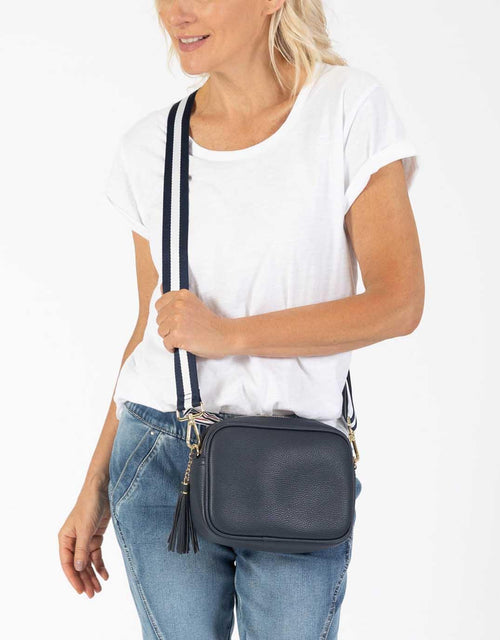 White & Co. - Zoe Crossbody Bag - Navy - White & Co Living Accessories